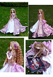 Sophie ball gown for ball jointed doll! Illustration
