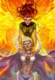 Fire and Ice Illustration