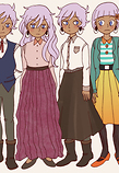 petunias Illustration