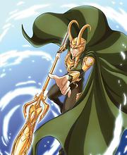 View Postcard: Loki god of Mischief  Details by Studio Kawaii