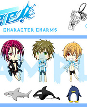 View Free! (anime) Phone Charms Set  Details by Hiwatari Ki 日渡希